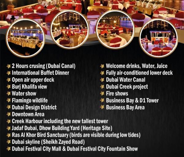 Best Dhow Cruise Dinner in Dubai