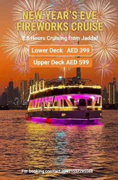 New Year Dubai Water Canal Cruise